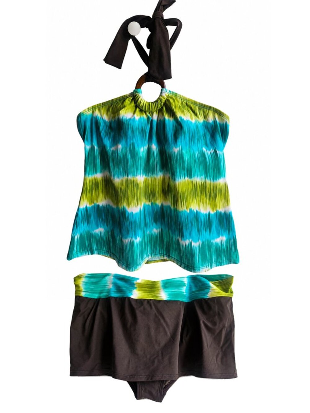 La Blanca Tankini Swim Top & Swim Skirt Bottom Size 8